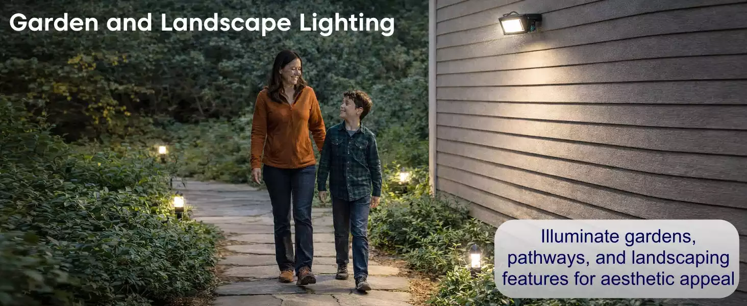 Morris led 20w floodlight ideal for the garden